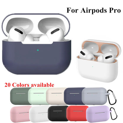a pair of airpods with different colors available