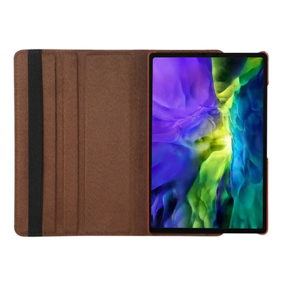 a brown ipad case with an image of an ipad on it