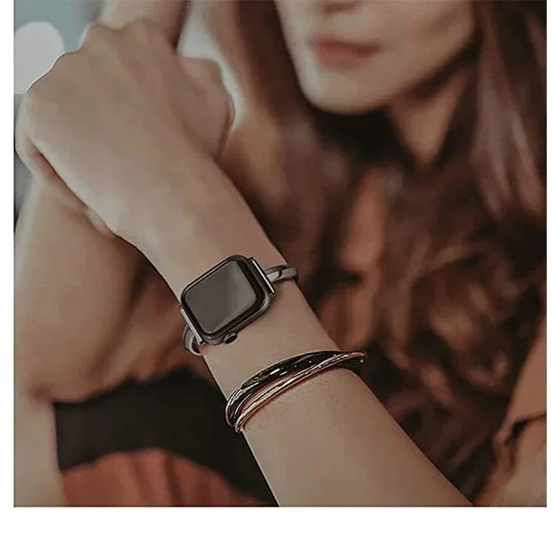 a woman with a watch on her wrist