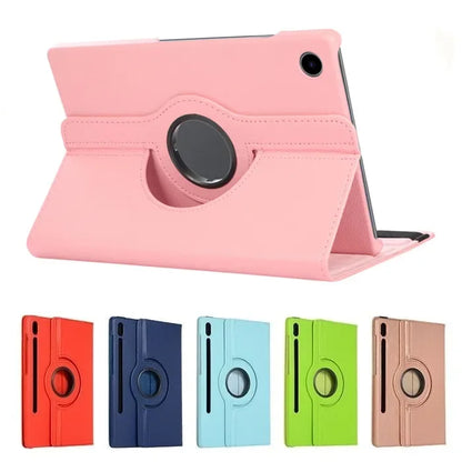 a tablet case with a rotating stand for the ipad